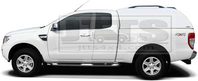 Hard Top Ford Ranger Supercab Carryboy non vitré