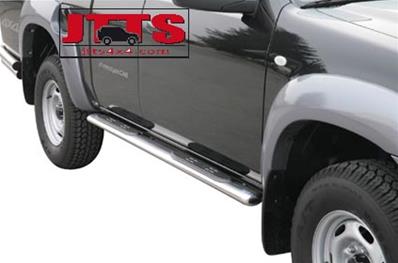 Tubes Marchepieds oval Mazda BT50 Double Cab depuis 2007