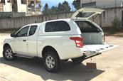 Hard Top Mitsubishi L200 Extra Cab vitré depuis 2015