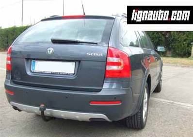 Attelage SKODA Octavia + Combi/Scout/4X4 de 2004 à 2007