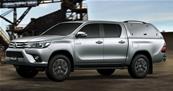 Hard Top Toyota Hilux Revo Double Cab Carryboy non vitré portes papillon