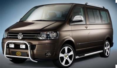 Parebuffle inox Ø 63mm VW T5 depuis 2009