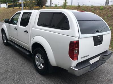 Hard Top Nissan NAVARA D40 Double Cab vitré 2005 à 2016