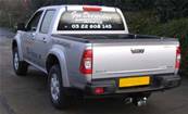 Attelage ISUZU D-MAX (4x4) avec parechoc depuis 2007