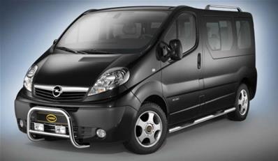 Parebuffle inox Ø 63mm Opel Vivaro de 2006 à 2014