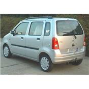 Attelage OPEL Agila y compris 4x4 (5 places) de 01/2003 à 2008 (Réf G1385)