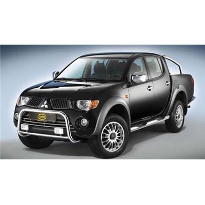 Parebuffle inox MITSUBISHI L200 depuis 2006