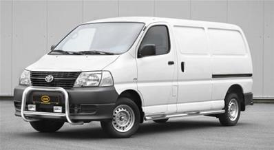 Parebuffle inox Ø 63mm Toyota Hiace depuis 2006