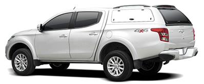 Hard Top Mitsubishi L200 Double Cab Carryboy non vitré portes papillon