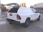 Hard Top Toyota Hilux Revo Extra Cab non vitré depuis 2016