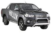 Parebuffle inox Toyota Hilux de 2016 à 2018