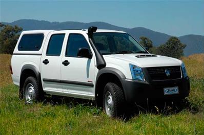 Snorkel Safari Isuzu DMax avant 2007